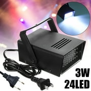 Mini Strobe Lights 3w 220v Mini 24 High Power Led Stage Light Strobe Flash For Club