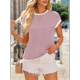 thumbnail image 5 of Camisetas de Corta para Mujer, Color Rosa, Talla M, 5 of 7