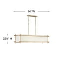 thumbnail image 5 of Modern Farmhouse Six Light Chandelier-Champagne Gold Finish Bailey Street Home 81-Bel-3088110, 5 of 6