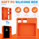 thumbnail image 4 of Protectora de Silicona para Dispositivo R1 AI Protectora Antideslizante de Silicona Ajuste para R1 AI Naranja, 4 of 5