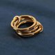 thumbnail image 4 of Chunky Gold Stackable Rings for Women,Dainty Multi-Link Rings Non Tarnish Women Jewelry,18k Gold Plated Stacking Rings Set Size 5-11, 4 of 5