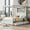 Brushed White, variant on Harper & Bright Designs Full Size Canopy Bed Frame with Headboard, Wood Full Platform Bed with 4 Storage Drawers, White