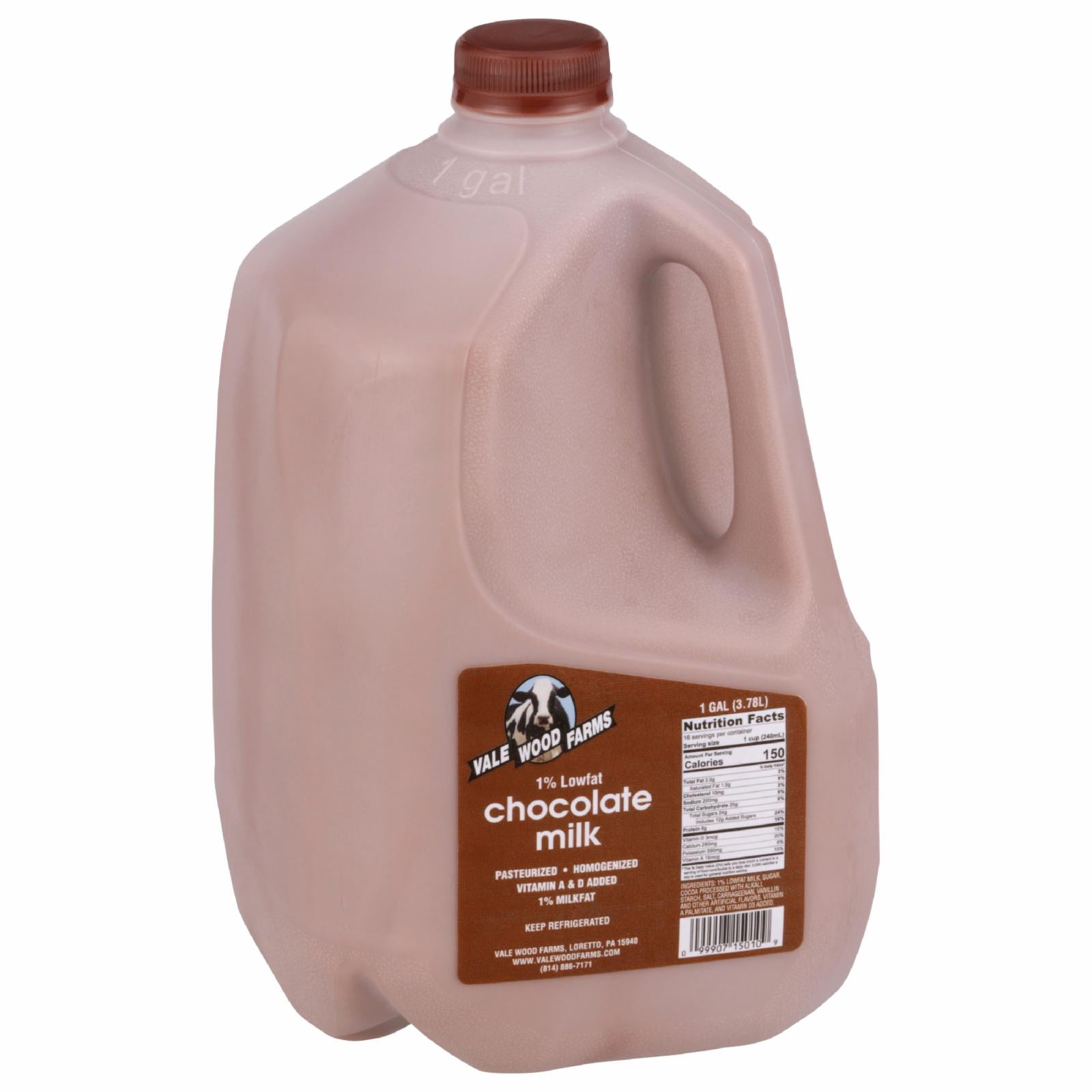 Vale Wood Farms Chocolate 1% Milk Gallon