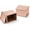 Gold, variant on 2-Pack Mini Pullman Loaf Pan with Lid, 4 Inch Nonstick Small Bread & Dessert Baking Pans, Mini Loaf Pans for Square Cakes, Pound Cake, Brownies & Individual