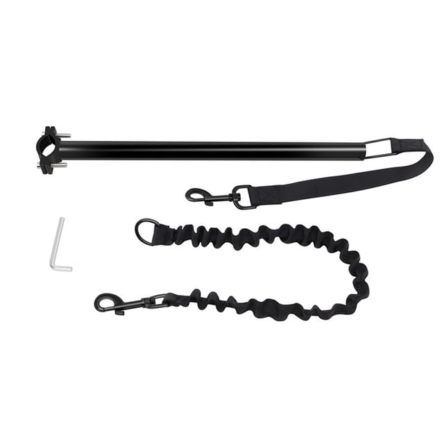 tredstone Dog Bicycle Traction Belt Ropes Handheld Nylon Leash Pet Walk Jogging Keeper Hand Free Stretchable Walky Pets Collar