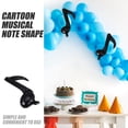 thumbnail image 3 of QUMIIRITY 10Ud Nota Musical Negro Inflable Para Cumpleaños Y Eventos Especiales, 3 of 6