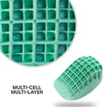 thumbnail image 4 of Tuli's Heavy Duty Heel Cups, Shock-Absorbing Cushion Insert for Plantar Fasciitis, Sever’s Disease, and Heel Pain, Green, 1 Pair, Regular Size, 4 of 12