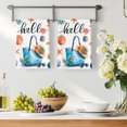 thumbnail image 3 of Happy Summer Kitchen Towels Set of 3, Ocean Beach Starfish Shell Bag Watercolor Absorbent Dish Towels for Kitchen, Microfiber Hand Towel, Quick Drying Tea Towel for Cleaning Decorative Dishcloths, 3 of 7