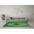 thumbnail image 3 of Ahgly Company Indoor Rectangle Oriental Emerald Green Industrial Area Rugs, 8' x 12', 3 of 4