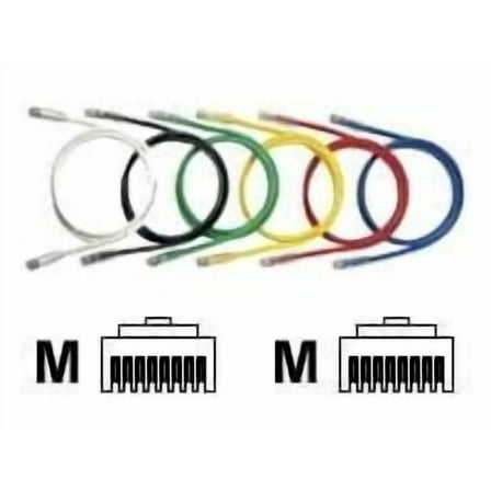 Panduit TX6 PLUS - Patch cable - RJ-45 (M) to RJ-45 (M) - 5 ft - UTP - CAT 6 - stranded - red
