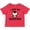 Red, variant on Inktastic I Love My Godfather with Cute Penguin and Hearts Girls Toddler T-Shirt