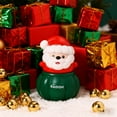 thumbnail image 4 of Juguetes De Plástico Luz Nocturna Portátil De Papá Noel De 9cm Y Decoración Navideña Con Led, Diseño De Plástico Irrompible Para Fiestas Y Decoración Festiva Del Hogar, Color Rojo (1 Unidad) Rkxzt, 4 of 9