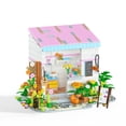 thumbnail image 1 of Bloques de construcción Street View estudio cuento de hadas ciudad Sunshine flor casa edificio ensamblado juguete niña, 1 of 1