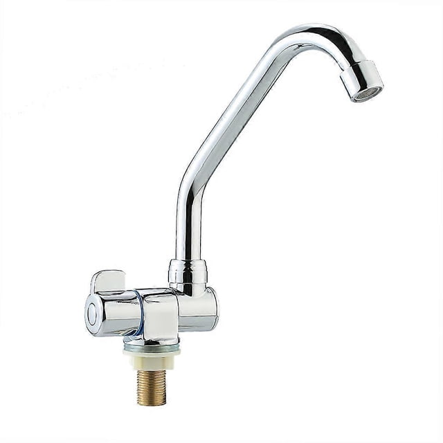 Foldable RV Faucet Rotating Single Handle Deck/Wall Mounted RV Kitchen Faucet_Perfect Gift