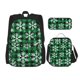 thumbnail image 1 of Easygdp Christmas Pattern At Buffalo Plaid Mochila para Niños y Niñas con Set de Caja de Almuerzo y Estuche para Lápices 3 en 1, Mochila Escolar Estampada para Adolescentes, 1 of 7
