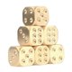 thumbnail image 3 of 5 Pcs Dice 15mm Metal Dice With Case 6 Sided Gold Mahjong Dice Set, 3 of 5