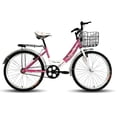 thumbnail image 1 of Bicicleta Bravia Canasta Plegable Parrilla Rodada 24 Fucsia, 1 of 2