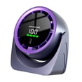thumbnail image 4 of Ventilador de escritorio portátil con 100 velocidades ajustables y viento fuerte, recargable. Púrpura, 4 of 9