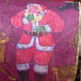 thumbnail image 2 of The Ribbon People Burgundy Red St. Nick Semi Sheer Wired Craft Ribbon 5" x 20 Yards, 2 of 2