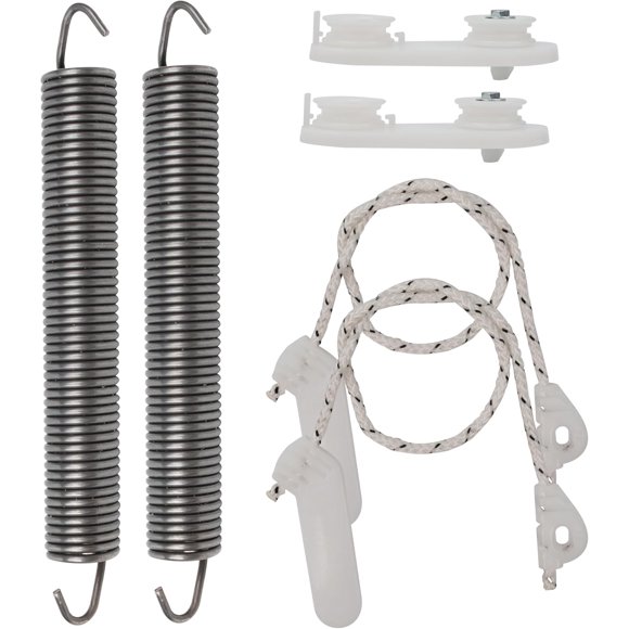 8194001 & 8270020 Dishwasher Door Balance Link Kit & Door Spring - Compatible with Kenmore Whirlpool KitchenAid Dishwashers - Replaces 1059756 8194001VP 8270018 AP3775412 PS972325