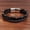 Red, variant on Obsidian Tiger Eye Beaded Protection Strength Healing Men Leather Bracelet Gifts-Coffee