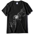 thumbnail image 3 of DailyTrove Women's Minimalist Line Art T-Shirt - Fitted Short Sleeve Tee, Elegant for Daily & Layering, 3 of 4
