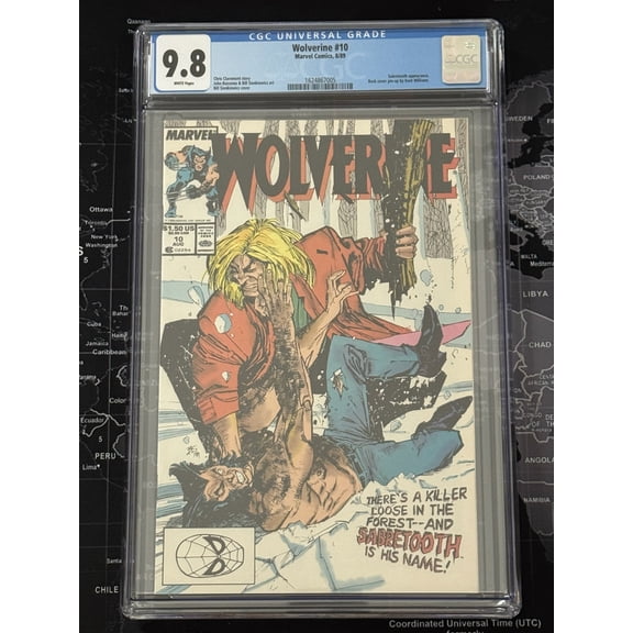 Wolverine #10 - CGC 9.8 Comic Book