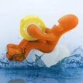 thumbnail image 4 of SHAR Office Supplies - Fun Tape Dispenser - Fun and Cool Office Accessory Holder with Tape Roll, Paper Clips, Sticky Notes and Pen Included (Orange), 4 of 5