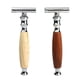 thumbnail image 1 of 2 piezas de maquinillas de afeitar de seguridad duraderas para hombre, afeitadora facial, atención diario, barba, aseo Yuyangstore Navajas de seguridad de doble filo, 1 of 8