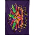 thumbnail image 2 of 60"x90" Mardi Gras Tablecloth, Waterproof Washable Polyester Square Table Cover Durable Tablecloth for Kitchen Dining Table Party Decor, 2 of 7