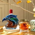 thumbnail image 6 of Whisky Bottles, Seahawks Bottle Wolf Bottle Decanter Eagle-shaped Weiner Dog Decor Winning Turtle Decanter Uniquely Designed Bottleãmultiple Optionsã, 6 of 6