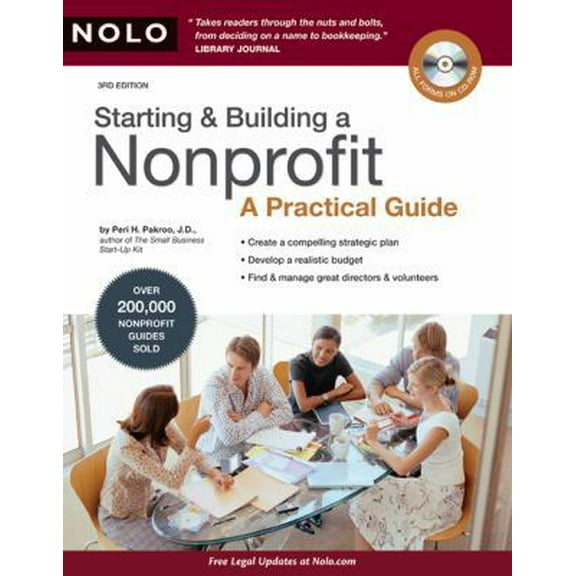 Pre-Owned Starting & Building a Nonprofit: A Practical Guide (Paperback) 1413309410 9781413309416