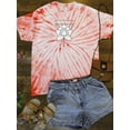 thumbnail image 3 of Lotus Flower  Mandala Tie Dye Cyclone Women -Image by Shutterstock, Female Medium, 3 of 4