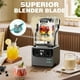 thumbnail image 4 of Wantjoin Licuadora comercial silenciosa para cocina, licuado de proteínas licuado, licuadora de enci, 4 of 6