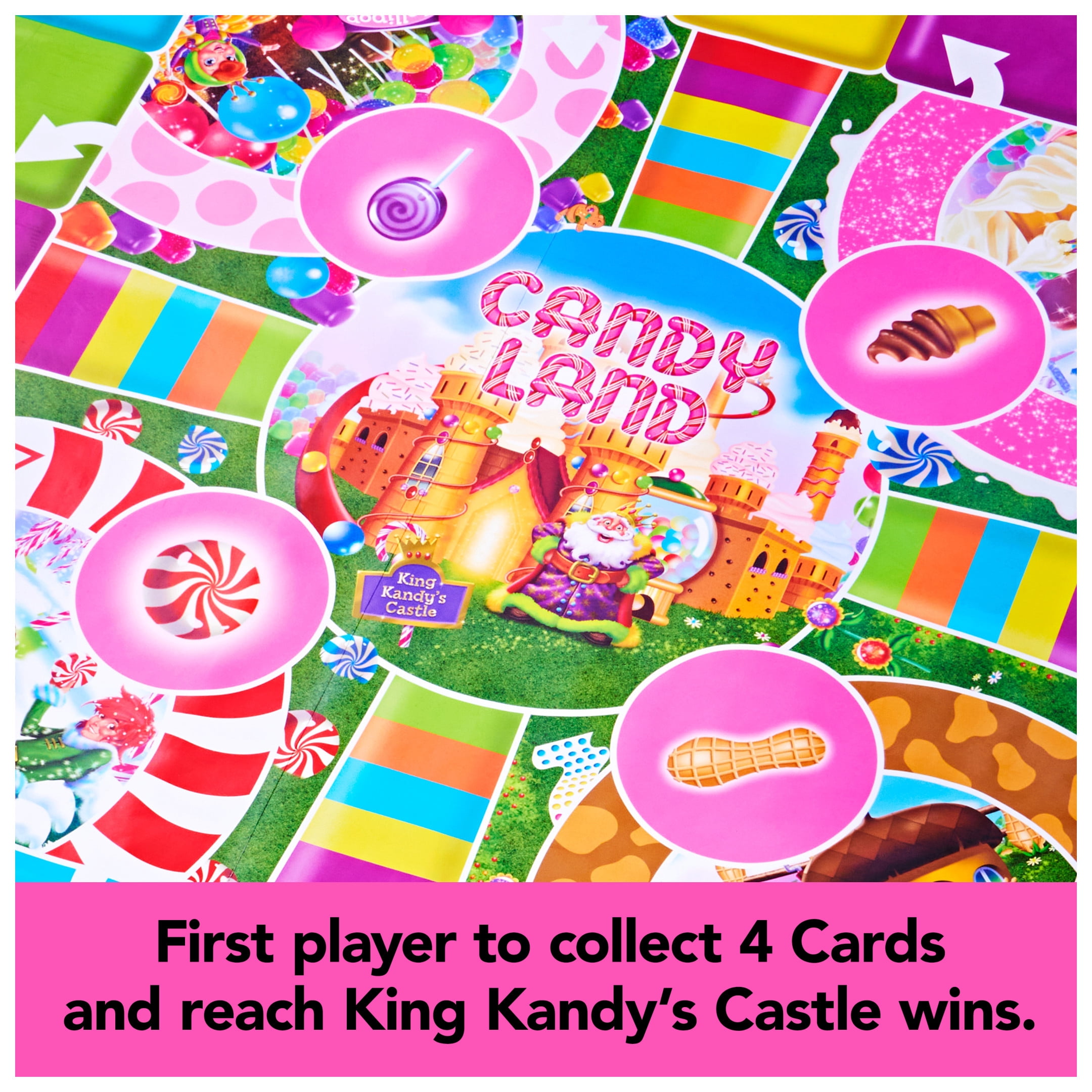 Spin Master Games, Candy Land Giant Edition Board Game, for Ages 4 and up