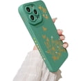 thumbnail image 1 of Compatible with iPhone 13 Pro Max Case, Butterfly Pattern with Side Plated Heart Pattern Soft Silicone Shockproof Full Camera Lens Cute Case for iPhone 13 Pro Max for Women Girl,Blue, 1 of 5