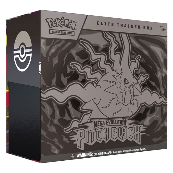 Cartas Coleccionables Pokemon TCG Mega Evolution Pitch Black Elite Trainer Box en Ingles