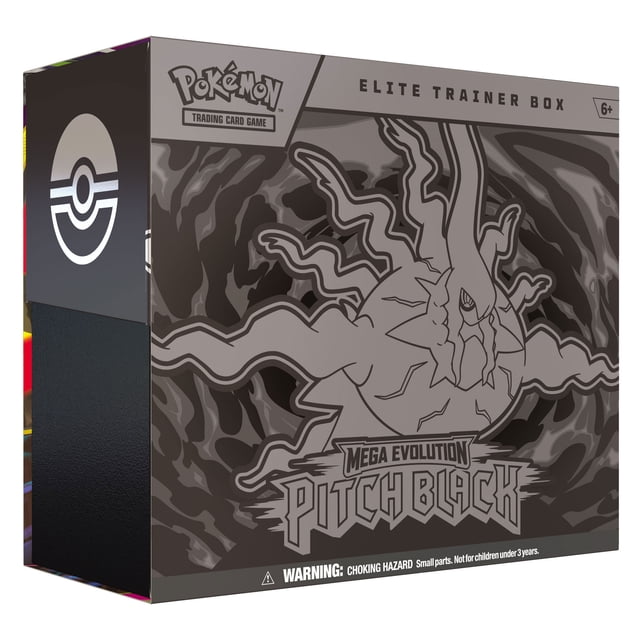 Cartas Coleccionables Pokemon TCG Mega Evolution Pitch Black Elite Trainer Box en Ingles