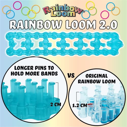 Rainbow Loom - Coffret Métier à Tisser The Original - 600 Élastiques -  Jouet Créatif pour Enfants
