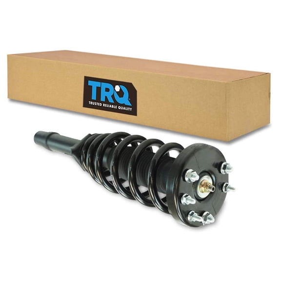 TRQ Front Right Complete Strut & Coil Spring Assembly Passenger Side Fits Select 2009-2014 Acura TSX 2008-2012 Honda Accord