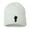 White, variant on Unisex Embroidery Frill Beanie Hat Winter Warm Knitted Solid Hip-hop Cap Fashion Casual Skateboard Headdress