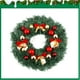 thumbnail image 4 of Guirnalda navideña de 30 cm, guirnalda navideña para puerta, adornos colgantes, decoración navideña de Año Nuevo 2025, colgante para puerta de Navidad, 4 of 5