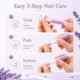 thumbnail image 4 of Cuticle Remover Pen, 2-in-1 Ceramic Tip with Nourishing Oil, Portable Nail Care for Dry Cuticles Hangnails & Brittle Nails, 4 of 7
