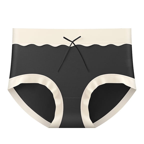 MDUKONU Women's Leak Proof Underwear Soft and Breathable Comfort for Daily Wear Gentle and Secure Fit Size: XL Black