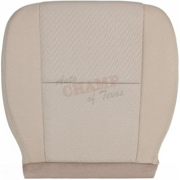 Auto Champ Of Texas 2009-2014 GMC Yukon 1500 2500 XL SLE SLT-Driver Side Bottom Cloth Seat Cover Tan