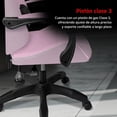thumbnail image 3 of Silla Gamer BALAM RUSH POWER RUSH V2 Ergonomica Reclinable Rosa - Negro BR-944489 Comodidad duradera y estilo único, 3 of 6