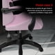 thumbnail image 3 of Silla Gamer BALAM RUSH POWER RUSH V2 Ergonomica Reclinable Rosa - Negro BR-944489 Comodidad duradera y estilo único, 3 of 6