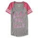 thumbnail image 2 of Camiseta gráfica con logo apilado Aeropostale para mujer, gris, grande Aeropostale  Camiseta gráfica, 2 of 2