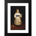 thumbnail image 2 of Frank Duveneck 17x24 Black Modern Framed Museum Art Print Titled - Mary Cabot Wheelwright, 2 of 5