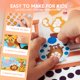 thumbnail image 4 of Kit Dot Art Klever Kits para niños con pegatinas de 3 a 7 años con forma de animal, 4 of 6